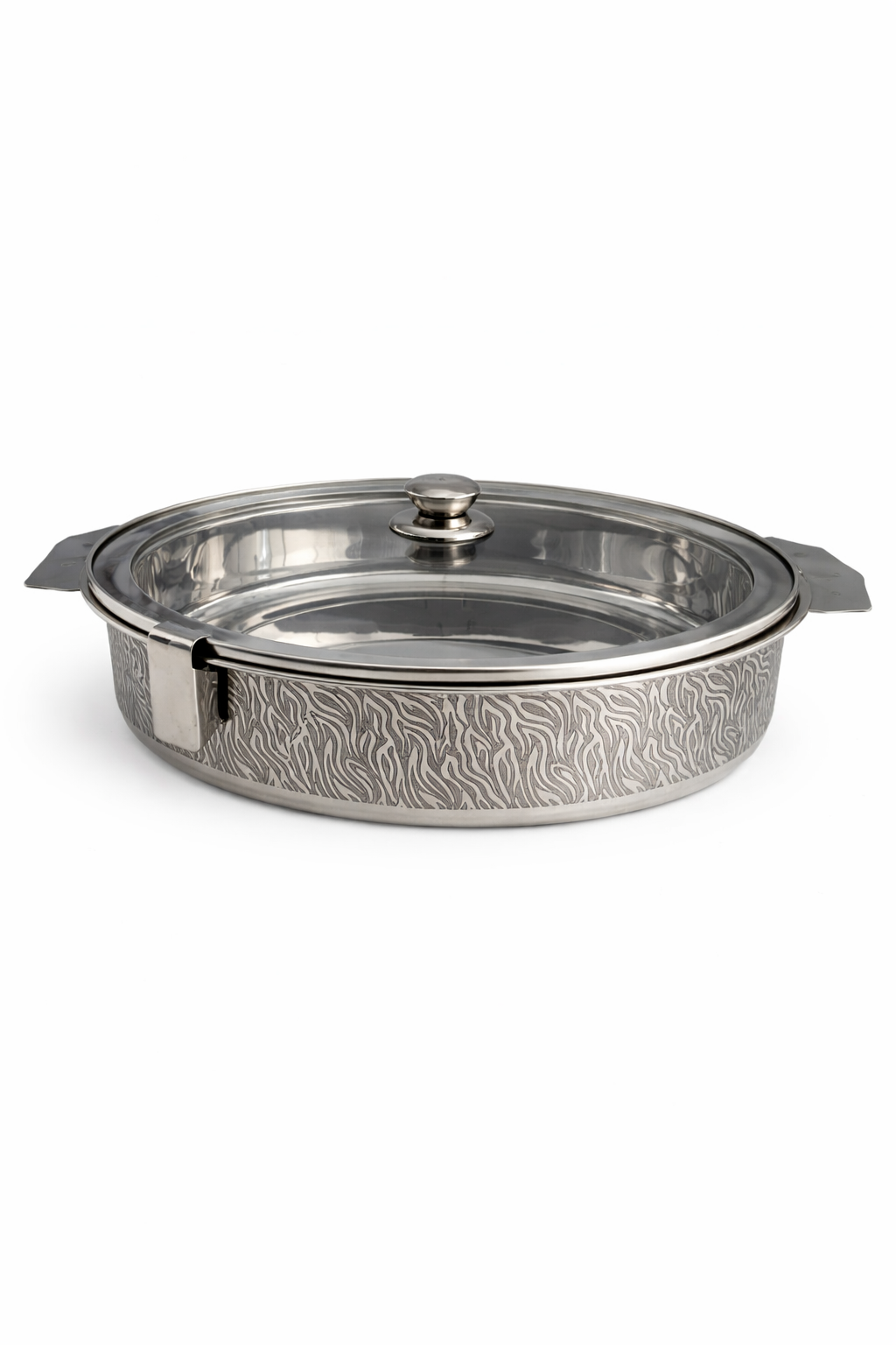 Elegant stainless steel chafing dish 4-Liter