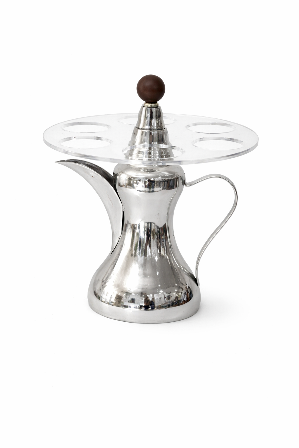 Elegant silver cupcake stand