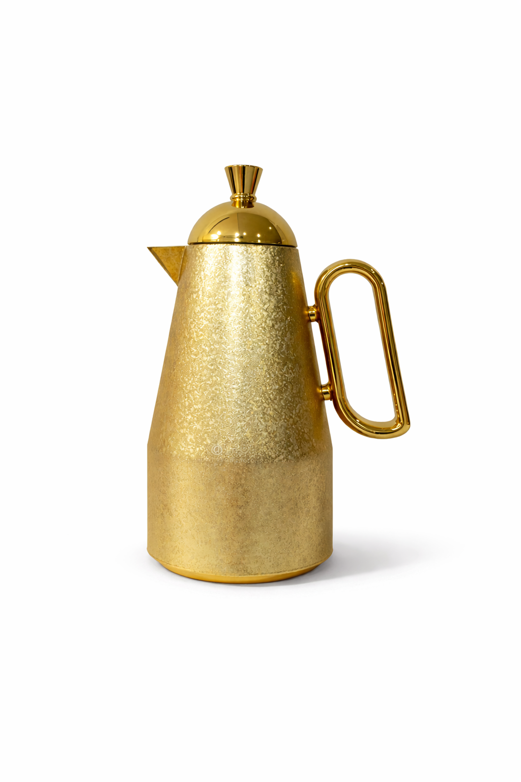 Vacuum flask gold color 1-liter