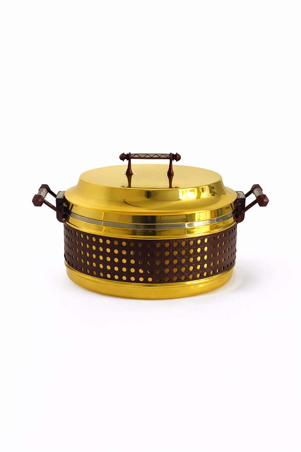 Hot Pot Food Warmer -golden