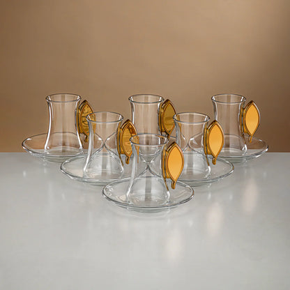 Serving Set 24-Piece Silver & Gold